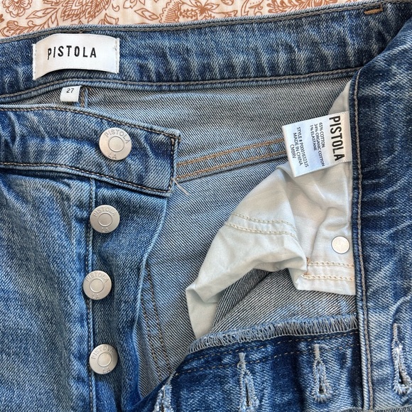 pistola Women’s Straight Leg Ankle Jeans - Picture 5 of 5